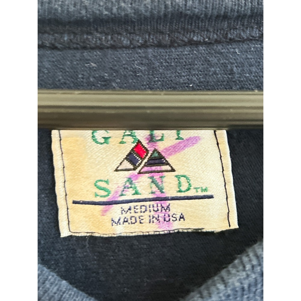 Vintage Galt Sand XXL Notre Dame Fightin Irish Long Sleeve Lou Holtz‎ Era Jersey - Picture 2 of 6